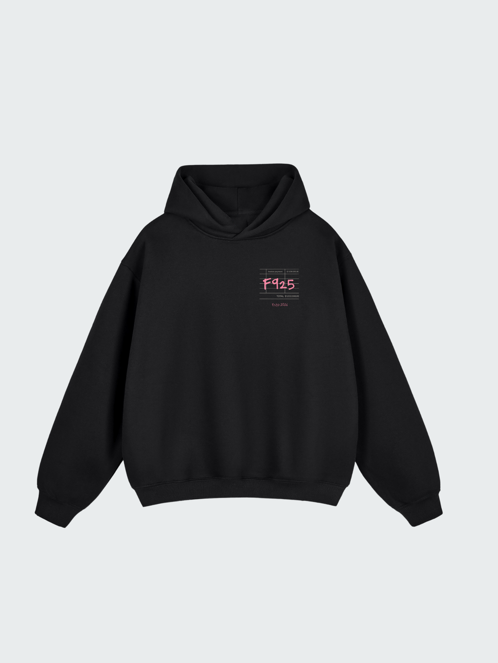 Support the economy Hoodie (black)