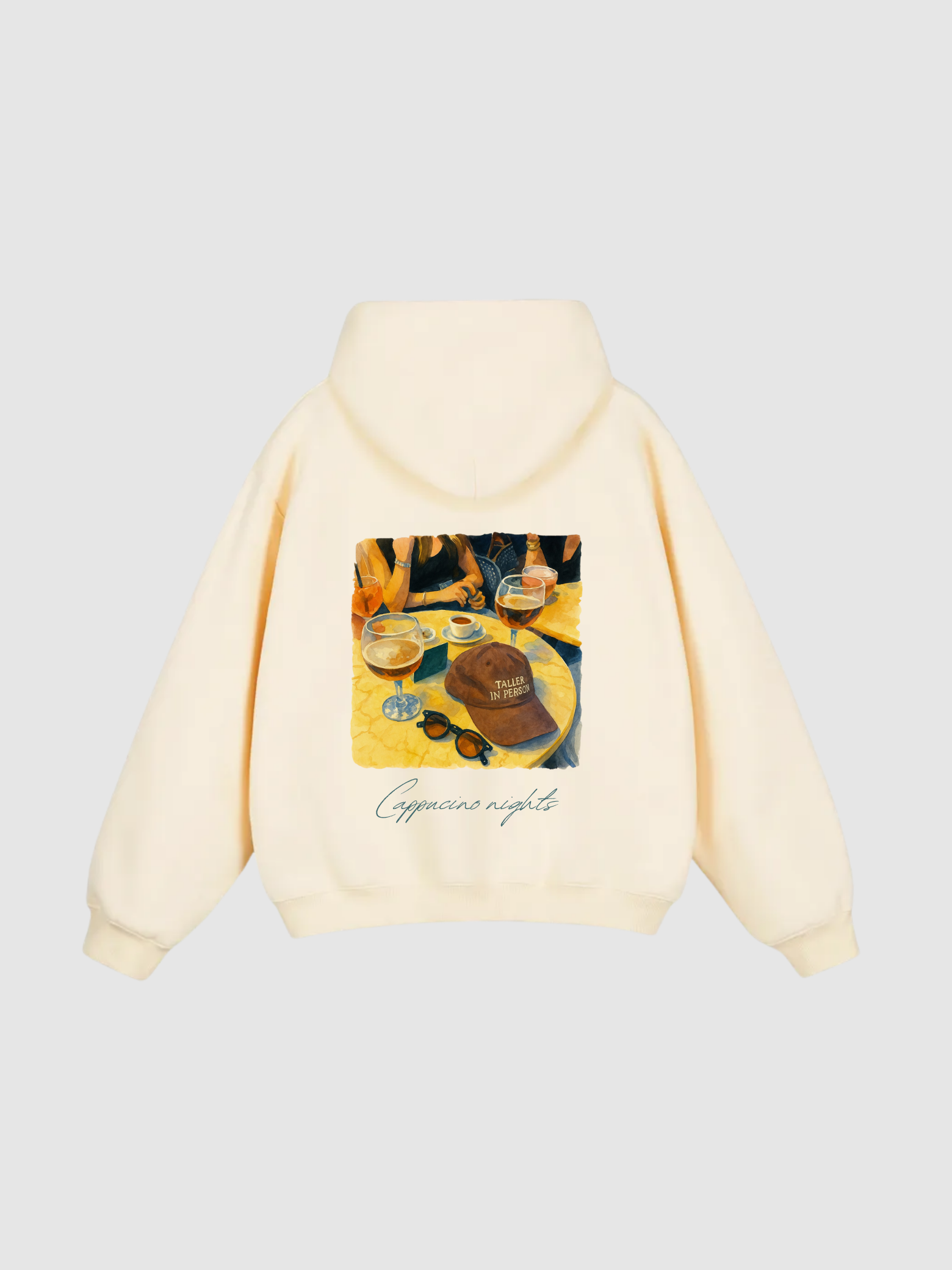 Cappucino nights hoodie