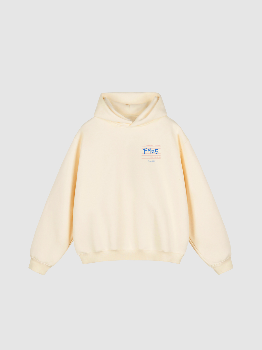 Support the economy Hoodie (cream)