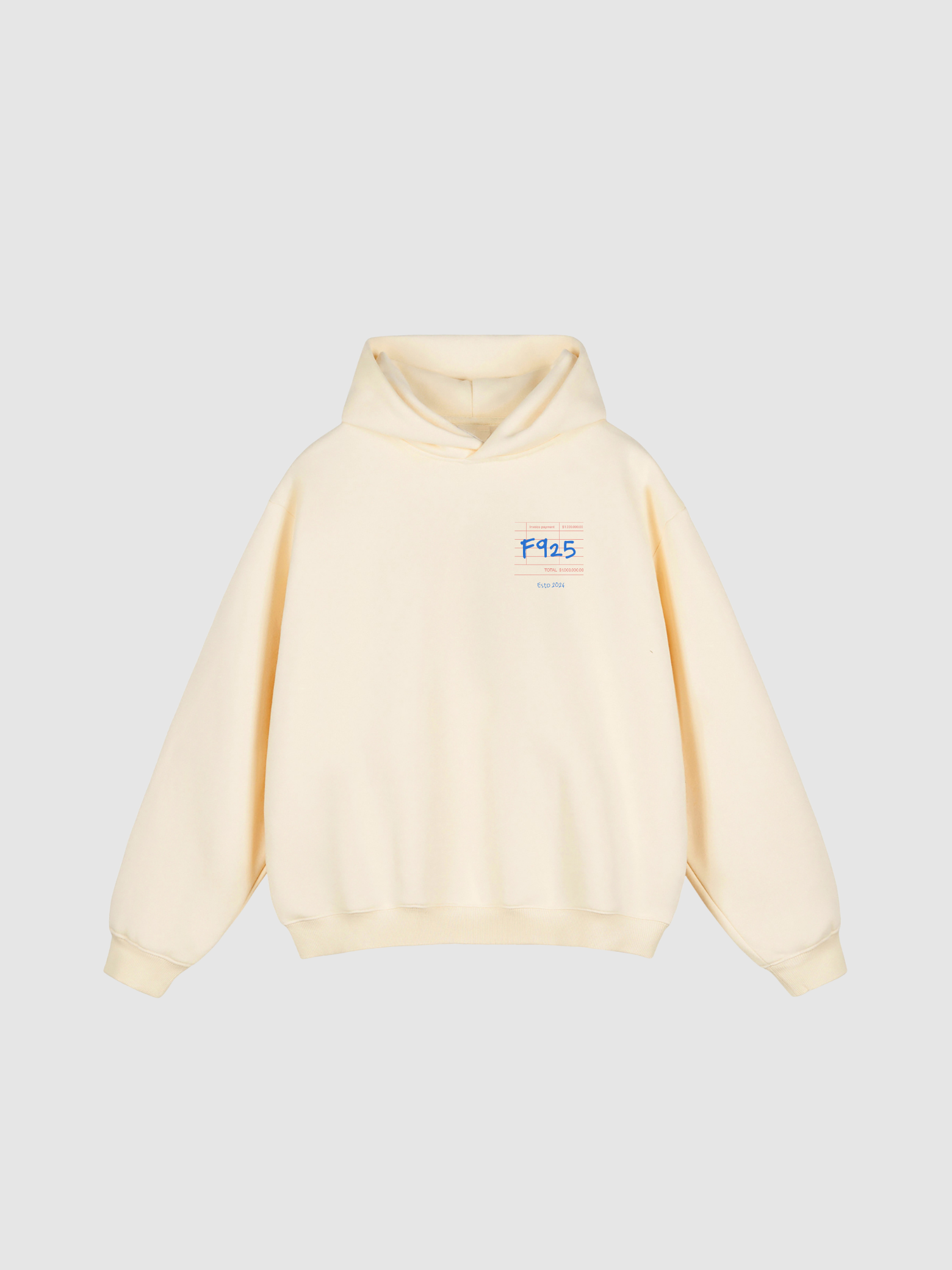 Support the economy Hoodie (cream)