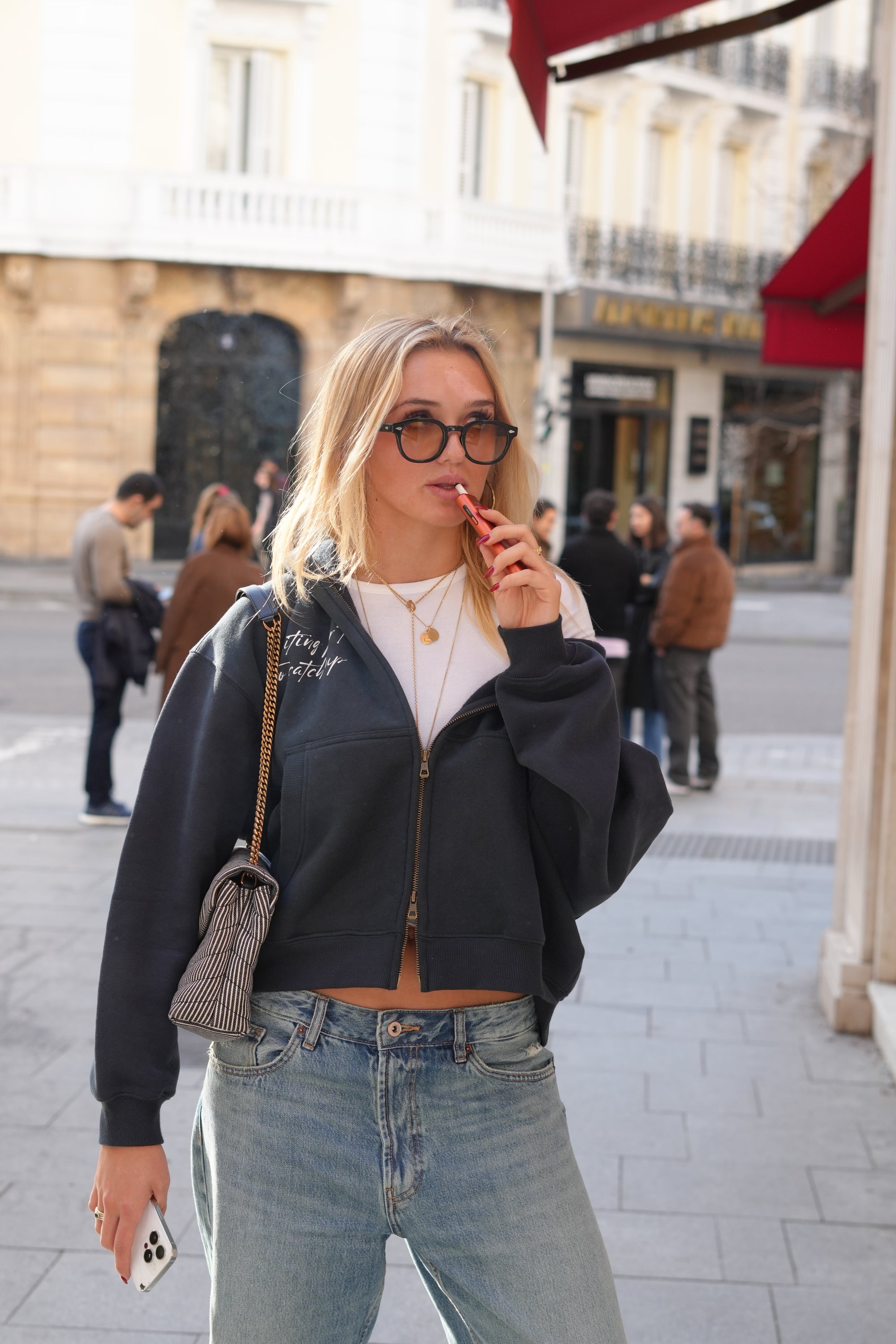 Future Archives Slightly cropped Zip Up