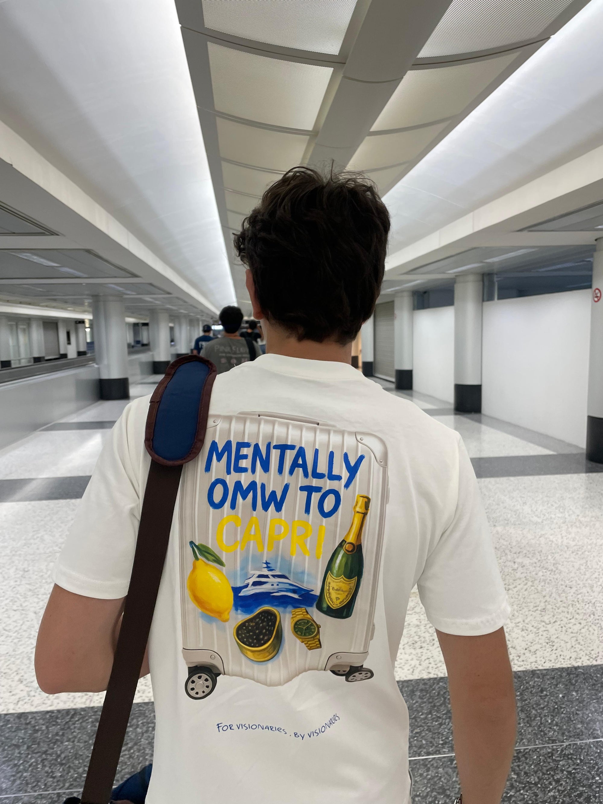 "Omw to Capri" Tee