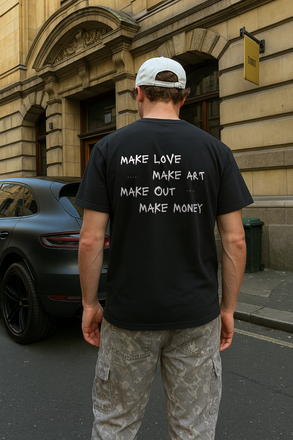 "Make love..." Tee